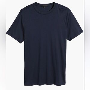 Robert Barakett Georgia Pima Cotton T-shirt, Like New, Blue Night Size L